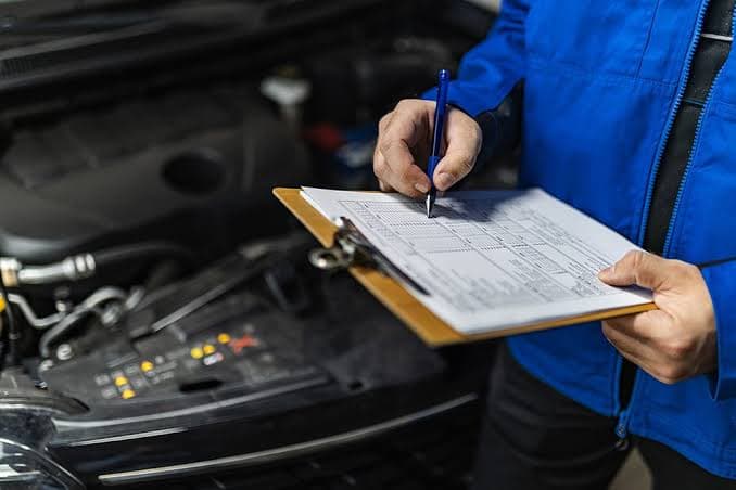Service invoices showing repeat visits for the same defect