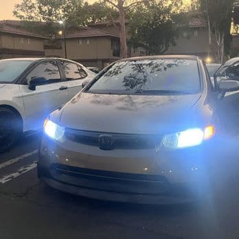 Moisture tide line inside a headlight lens