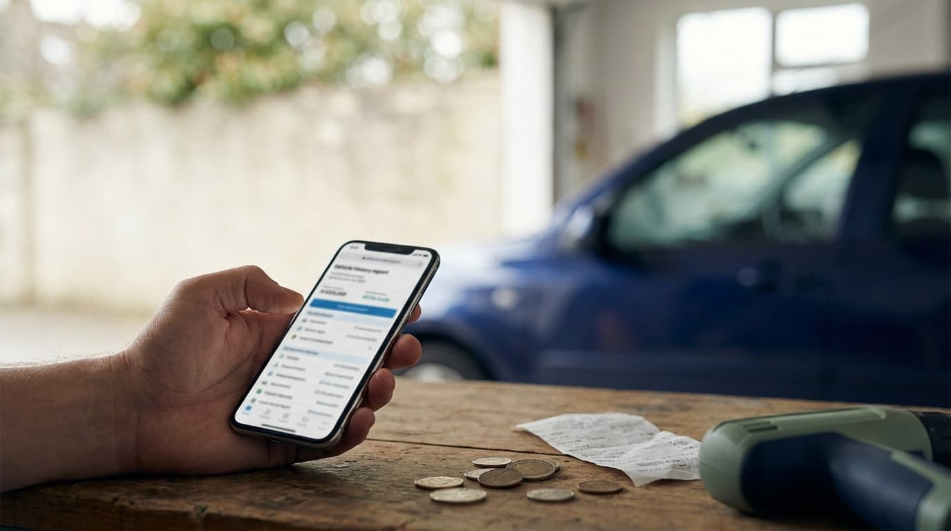 Cover illustration for: How to Get a Cheaper Carfax Report (From $7.99)