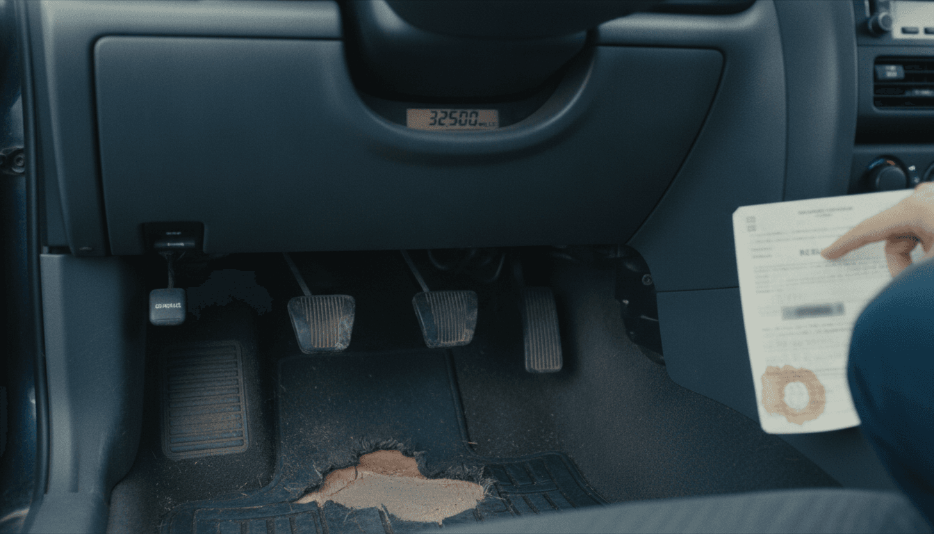 Cover illustration for: How to Spot Odometer Rollback: A 9-Step Check